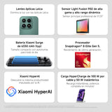 XIAOMI 17, Smartphone 12+256 GB, Lente óptica Leica Summilux, batería de 6330 mAh (Tipo), HyperAI, Negro, garantía del Fabricante 2 años + 1 año Extra, Cargador no Incluido