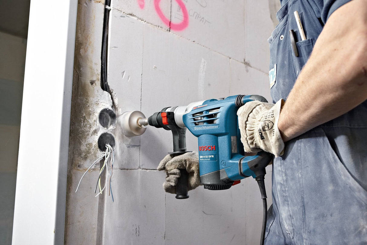 Bosch GBH 4-32 DFR-Set - Martillo perforador, con SDS Plus, el L-BOXX (4700 g)