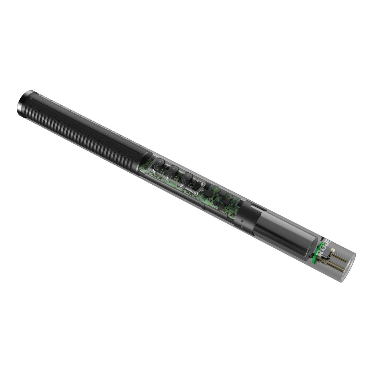 RØDE NTG4+ Micrófono de cañón de condensador supercardioide de doble alimentación versátil RØDE NTG4+ con interruptor de refuerzo de alta frecuencia, filtro paso alto y atenuador para grabación en exteriores, foley y locuciones