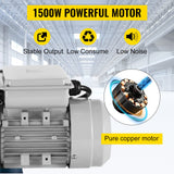 Happybuy Máquina Pelacables 1,5-38 mm, 370 W, 220 V - Herramienta Con 11 Agujeros y 10 Cuchillas - Peladora Eléctrica Para Reciclaje de Alambre de Cobre