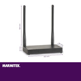 Marmitek Transmisor HDMI inalámbrico - TV Anywhere Wireless HD - Full HD de 1080p - Alcance de 50 Metros a través de Paredes y techos - Retorno de Infrarrojos - Transmisor HDMI -Soporte USB