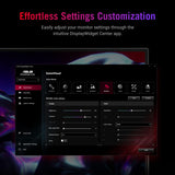 ASUS ROG Strix XG27ACS - Monitor Gaming de 27 Pulgadas 2560x1440, 180 Hz, 1 ms (GTG), Fast IPS, Extreme Low Motion Blur Sync, USB Type-C, G-Sync, DisplayWidget Center, Toma para trípode, HDR