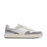 Clarks Men's Courtlite Race Sneaker, Light Grey Combi, 42.5 EU