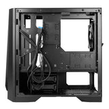 Antec DP301M Micro-Tower Negro - Caja de Ordenador (Micro-Tower, PC, De plástico, SPCC, Negro, Micro ATX,Mini-ITX, Juego)