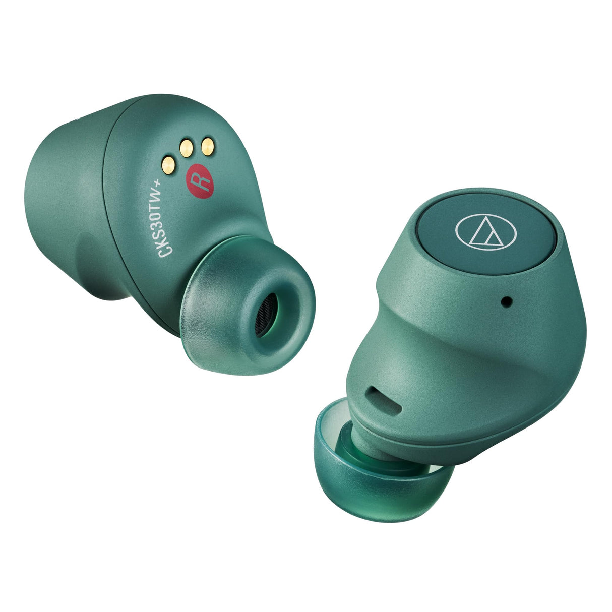 Audio-Technica ATH-CKS30TW+ Auriculares inalámbricos (Verde)