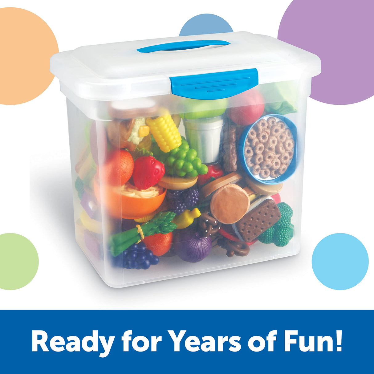 Learning Resources Set de Comida de Juguete para el Aula New Sprouts