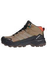 adidas Terrex Skychaser AX5 Mid Gore-Tex Hiking Shoes, Zapatos de Senderismo Hombre, Cardboard/Blanch Cargo/Semi Impact Orange, 45 1/3 EU