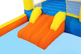 BESTWAY-8321900 Does Not Apply Parque Acuatico con Cama Elastica Hinchable 365x340x152 cm. Inflador Electrico Incluido, Multicolor, Talla única (53381)