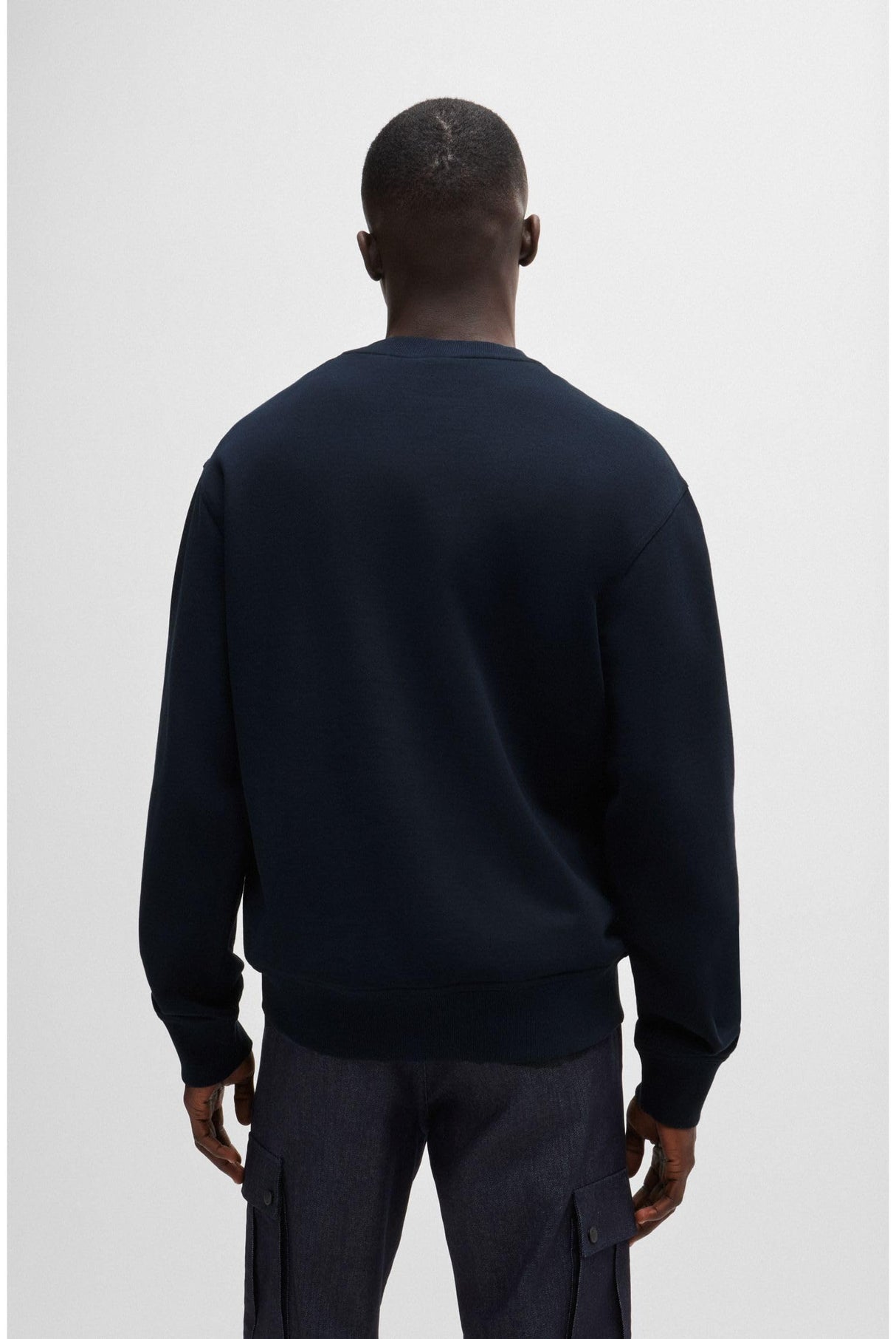 BOSS WeBasicCrew Sudadera, Dark Blue404, XL para Hombre