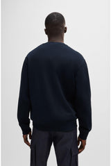 BOSS WeBasicCrew Sudadera, Dark Blue404, XL para Hombre
