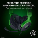Razer Kraken V4 X Minecraft Edition - Auriculares USB con Cable para Juegos de PC (Controladores 40mm, micrófono cardioide retráctil, Sonido Envolvente, Chroma RGB, para PC y Consola) Minecraft