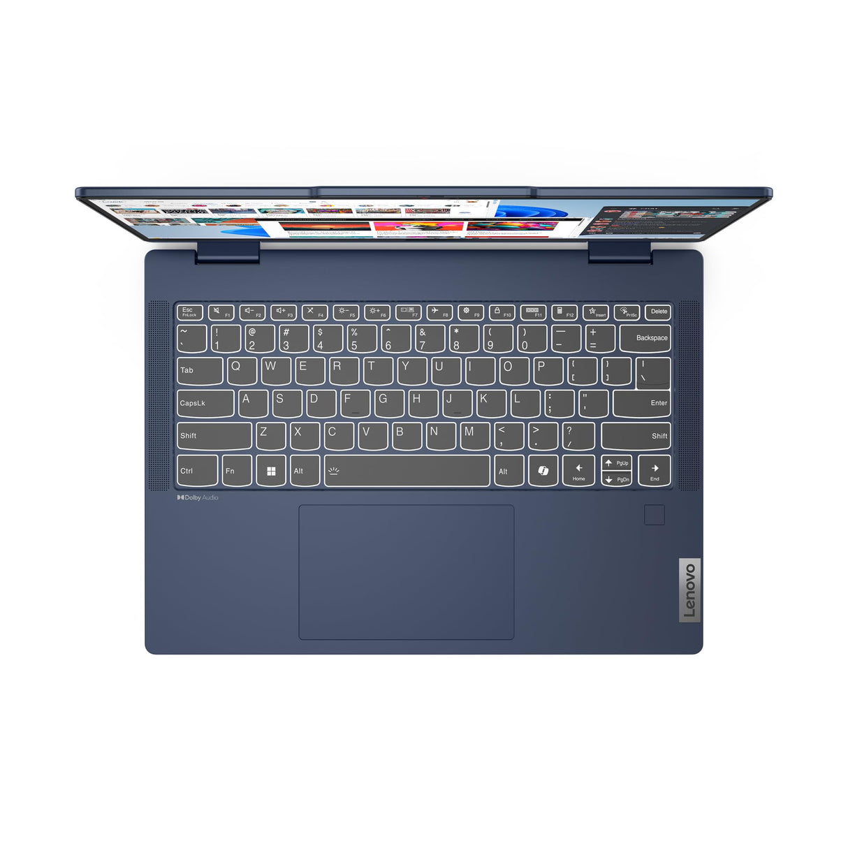 Lenovo IdeaPad 5 2-in-1 Gen 9 – Ordenador Portátil Convertible Táctil 14'' WUXGA (Intel Core i5-13420H, Intel UHD Graphics, 16 GB RAM, 512 TB SSD, Wi-Fi 6, Win 11 Home) Teclado QWERTY Español - Azul