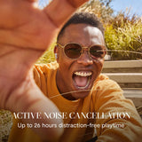 House of Marley Redemption ANC 2 Auriculares Inalámbricos con Cancelación Activa de Ruido - IPX5 True Wireless, 24H de Reproducción, Bluetooth con Micrófono, Control Táctil, USB-C, Crema
