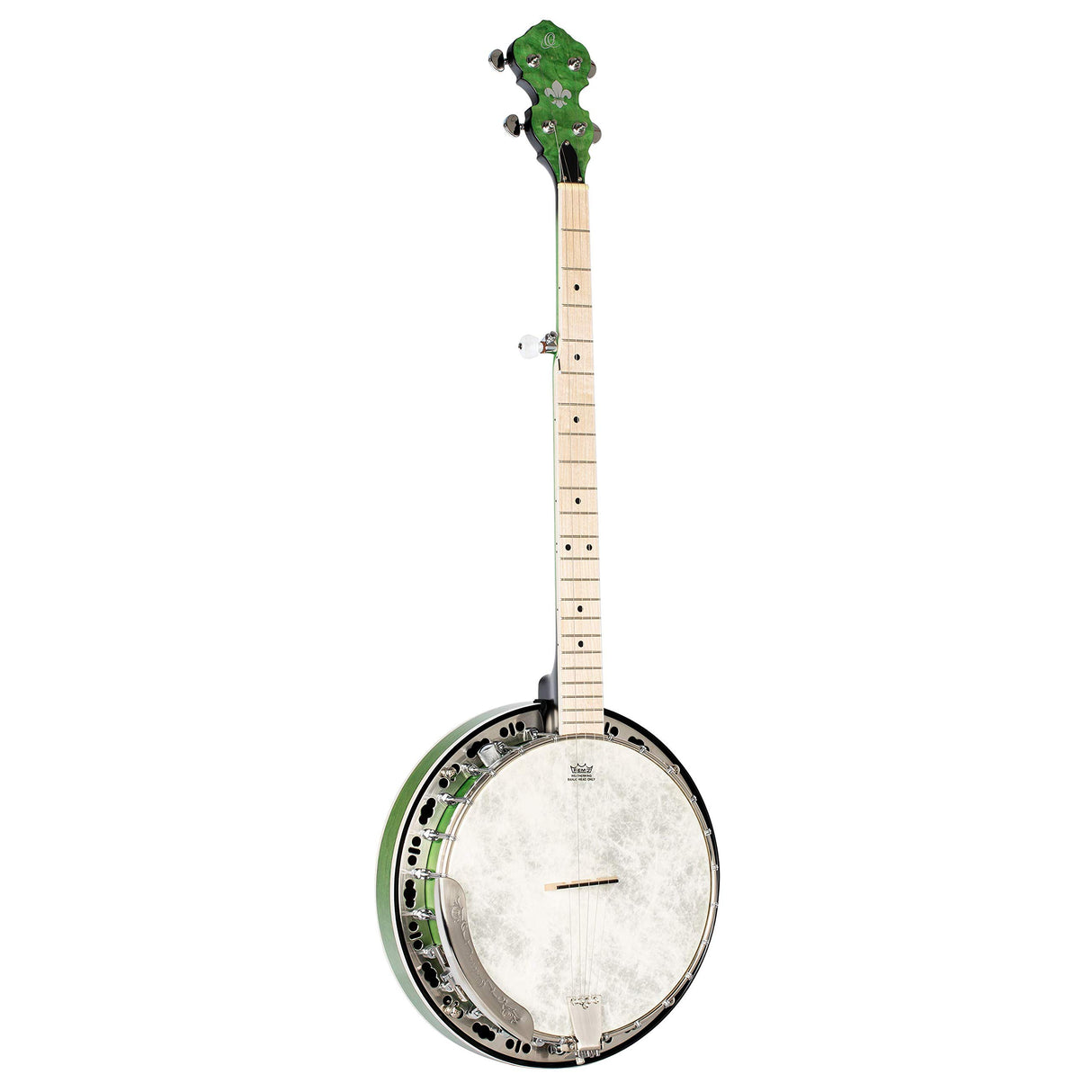 Banjo ORTEGA Falcon Series - Verde Transparente, OBJE400TGR