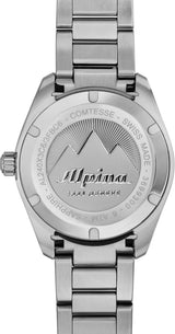 Alpina Reloj Analógico para Mujeres de Cuarzo con Correa en Acero Inoxidable AL-240ND3C6B