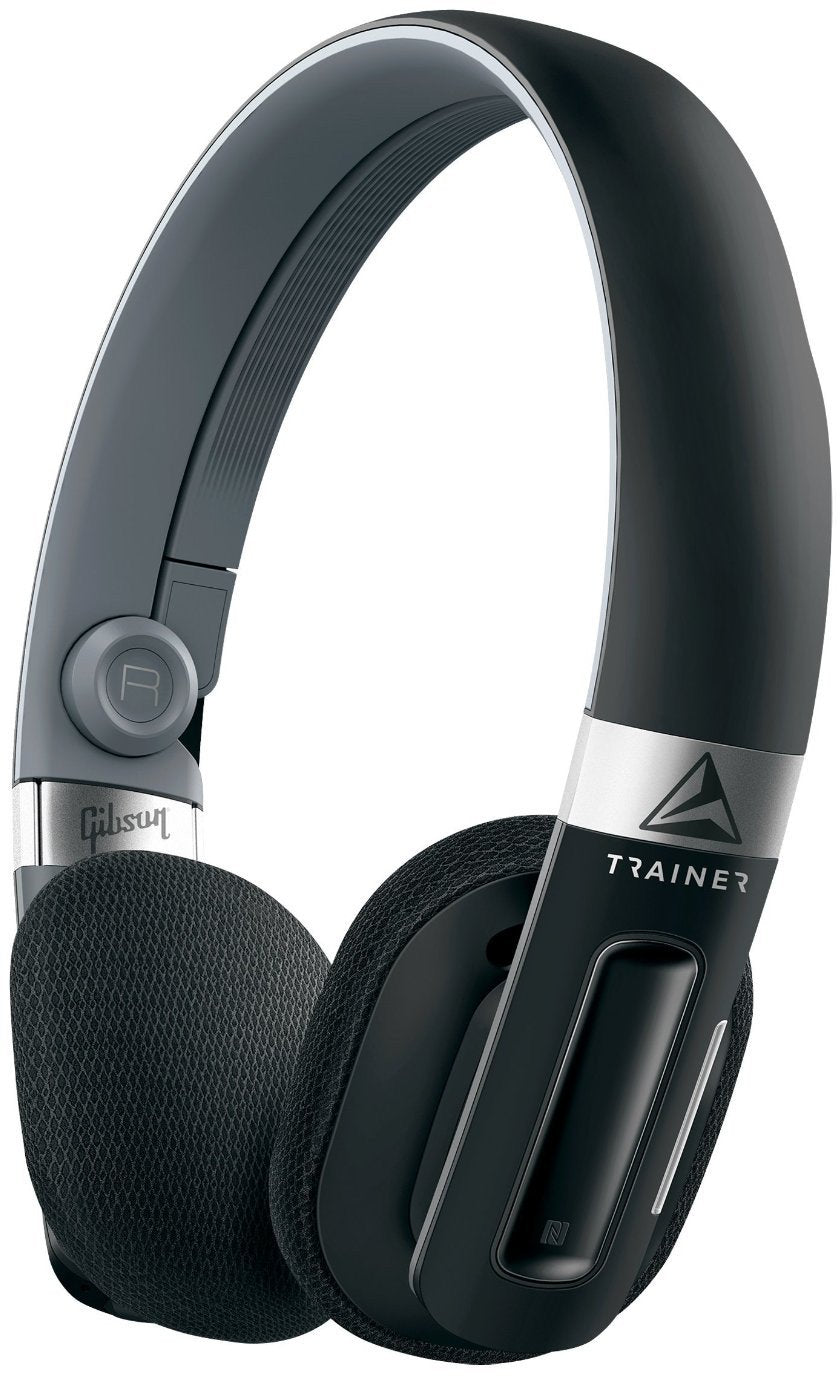 Trainer by Gibson TH100 - Auricular deportivo inalámbrico"On-Ear" diseño Usain Bolt (Banda Aeroflex, Bluetooth), color negro