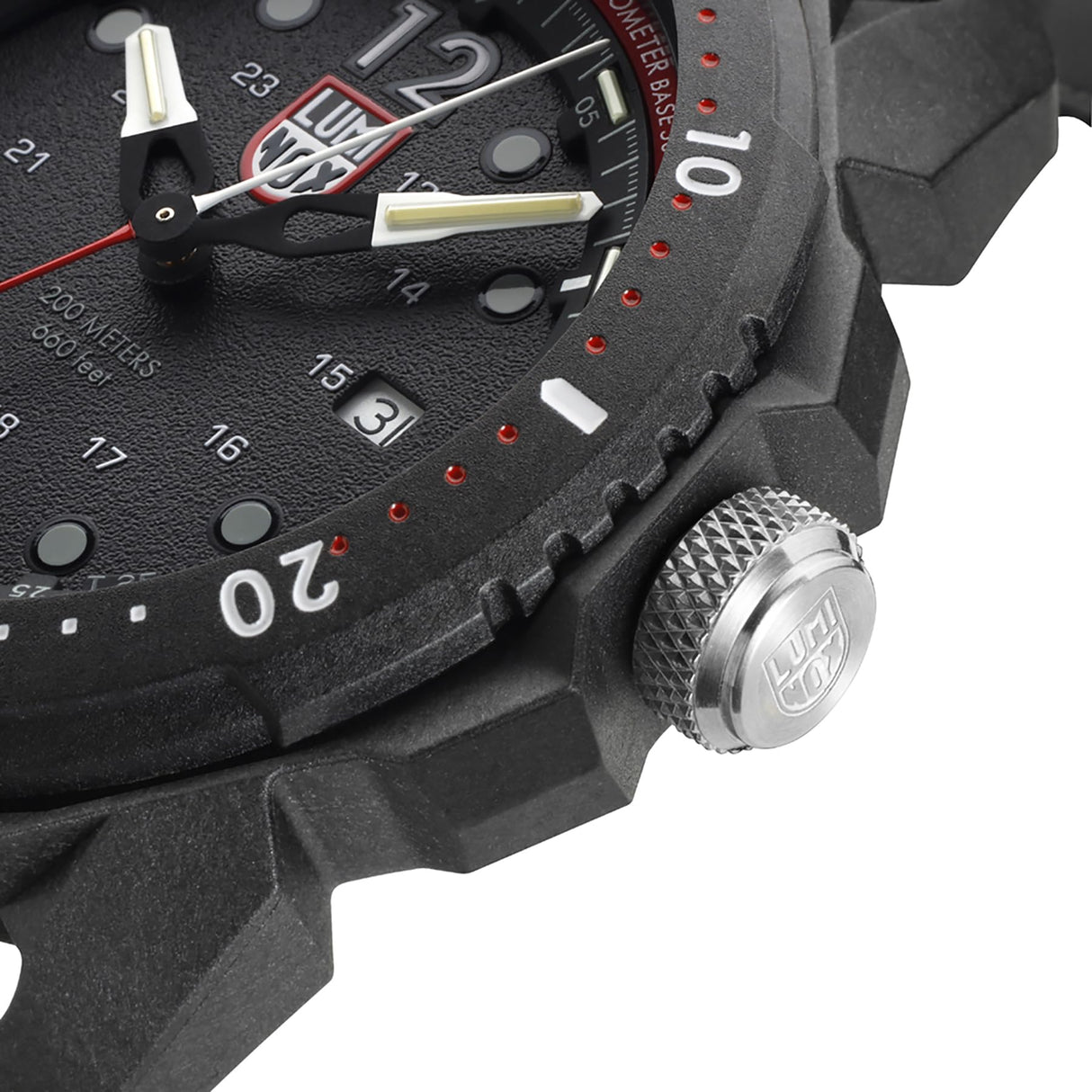 Luminox Reloj Analógico para Hombres de Cuarzo con Correa en Caucho XL.1051