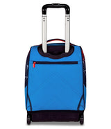 Seven Spiderman Big Trolley Escuela Fija, Azul, 2 en 1, Doble Uso, Trolley y Mochila, Mochila Escuela Primaria, Niño, turquesa, Blu, Casual