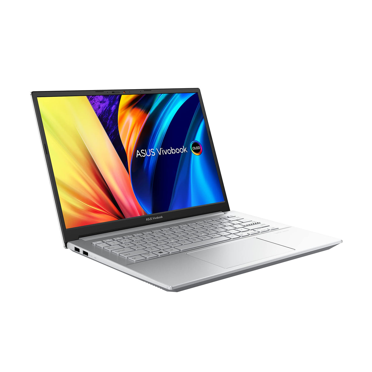 ASUS Vivobook Pro ‎90NB0YH2 - Ordenador Portátil de 14" Full HD (AMD Ryzen 7 5800H, 16GB RAM, 512GB SSD, AMD Radeon Graphics, Windows 11) Color Plata - Teclado QWERTY Español