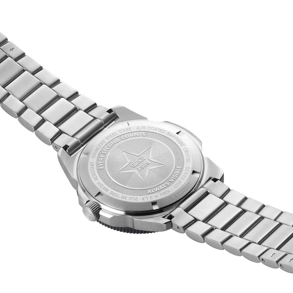 Luminox Reloj Término análogo para Hombre de Cuarzo con Correa en Acero Inoxidable XS.3122