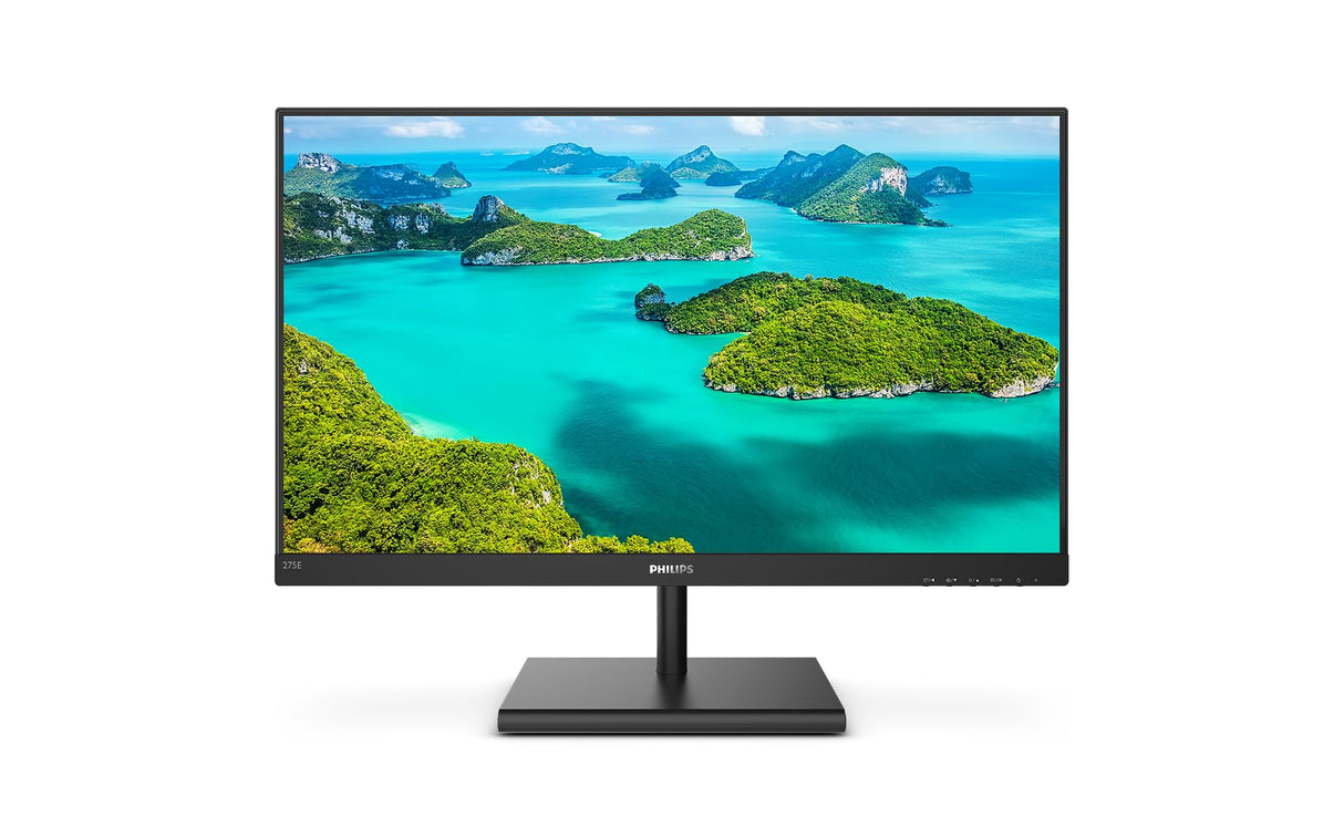 Philips 275E1S Monitor 27 Pulgadas QHD, 75Hz, IPS, 4 ms GtG, Adaptive Sync., (2560x1440, 1x HDMI, 1x DP 1.2), Negro