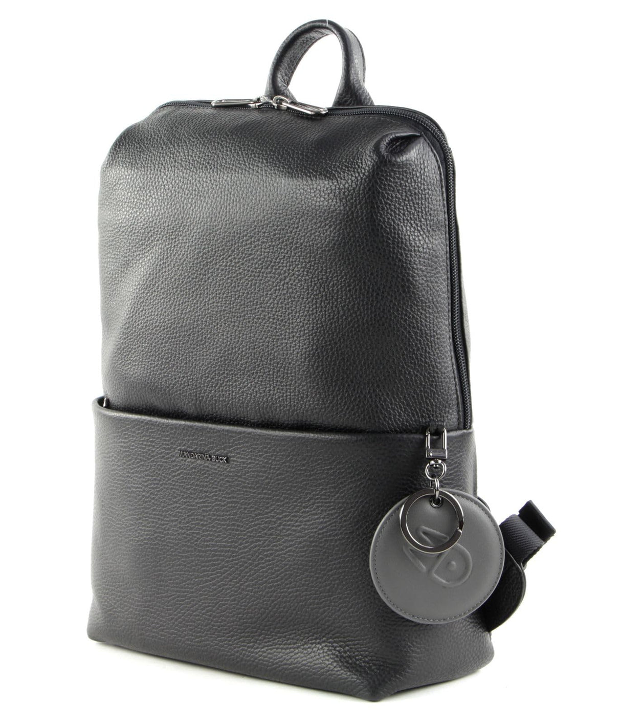 Mandarina Duck Mellow Leather P10fzt38, Mochila para Mujer, Negro (Nero), 35x26x12 (L x H x W)