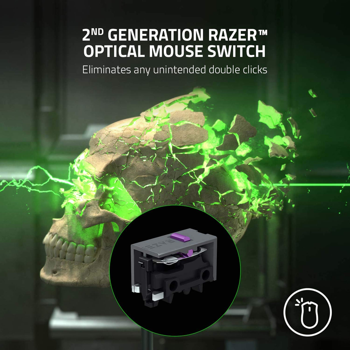 Razer DeathAdder V2 Pro - Ratón Gaming inalámbrico ergonómico (interruptores ópticos, enfoque óptico + sensor de 20K, memoria integrada, programable) Negro