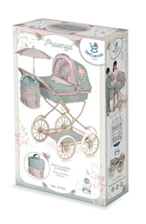 Coche Muñeca Plegable Con Sombrilla Provenza 46X68X81Cm. Bolso Convertible En Canastilla.