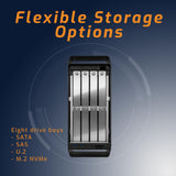 OWC Thunderbay Flex 8 - Sistema de Almacenamiento Thunderbolt 3