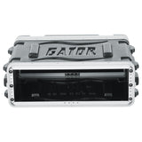 Gator Cases Rack 3U Moldeado Liviano con Pestillos Resistentes; 14.25" de profundidad (GR-3S)
