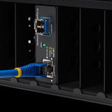 StarTech Conversor de Medios de Fibra Óptica Multigigabit 10GbE con SFP+ Abierto - Cobre a SFP+ 10GBASE-X - 10G/5G/2,5G/1G/100M - TAA
