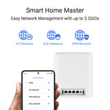 ASUS ZenWiFi BT8, Red WiFi 7 de Triple Banda, 3600 Mbps, Cobertura 548 m², Dos Puertos 2,5 G, Controles de Seguridad y Control Parental incluidos, Smart Home Master SSIDs - Blanco