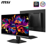 MSI mag 272QP QD-OLED X50 de 27 Pulgadas Monitor Gaming WQHD, Panel OLED Quantum Dot 2560 x 1440, 500 Hz, 0,03 ms, DisplayHDR True Black 500, AMD FreeSync Pro, HDMI 2.1, DP 1.4a, Negro