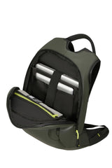 Samsonite Paradiver Light - Mochila portátil 15.6 pulgadas, 45 cm, 19 L, Verde Selva