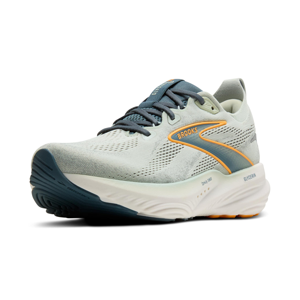 Brooks Glycerin 22, Zapatillas Deportivas Hombre, Naranja Tormentoso Humo, 43 EU