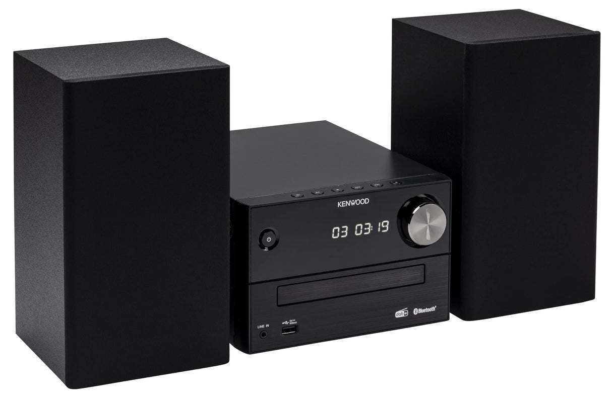 KENWOOD M-420DAB - Microcadena, Color Negro,D, USB, Dab+, Bluetooth