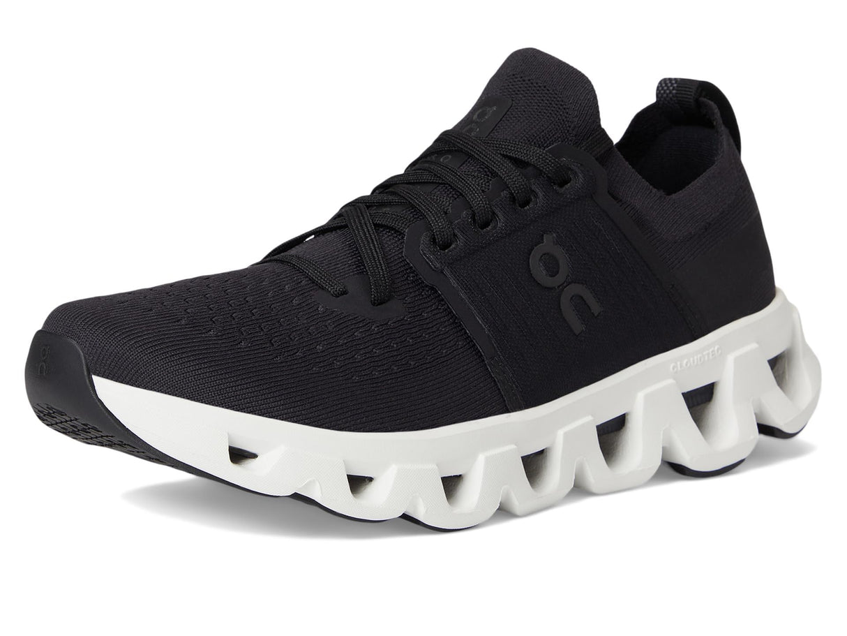 ON RUNNING CLOUDSWIFT 4, Sneaker Mujer, Negro y Blanco, 38.5 EU
