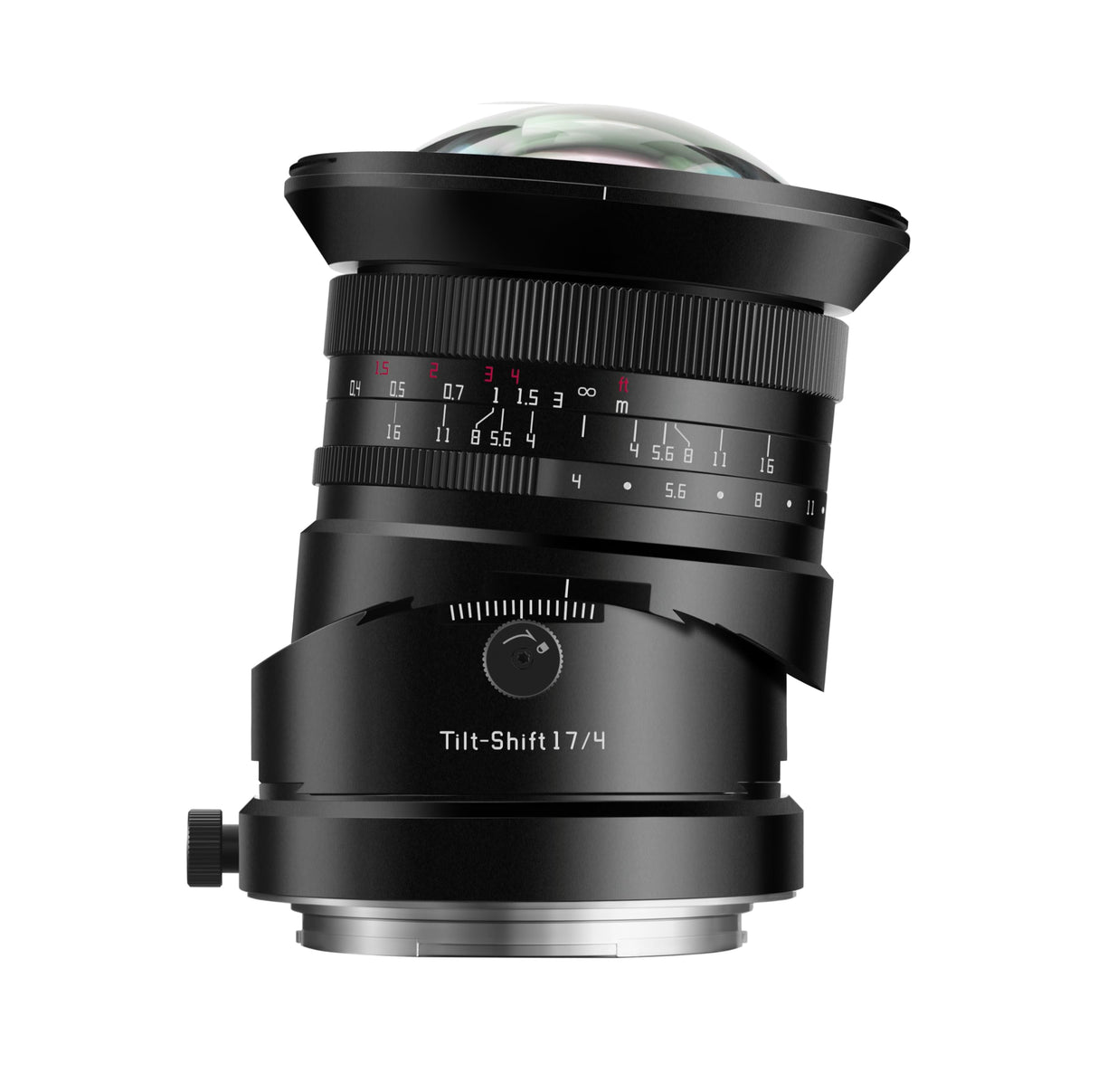 TTArtisan Lente de Marco Completo F4 con Cuerpo de Metal de 17 mm Compatible con Montura Fuji GFX, Color Negro
