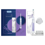 Oral-B Genius cepillo de dientes eléctrico edición especial, mango de cepillo de dientes de inteligencia artificial con estuche de viaje, morado