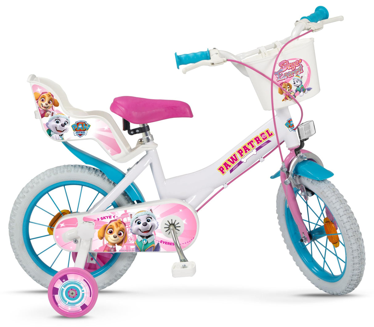 TOIMSA Bicicleta 14" Paw Patrol Skye y Everest
