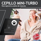 Hoover 39002259 H-Power 300 HP320PET, Aspiradora sin Bolsa Trineo, Tobera Turbo Pelo Mascotas y Tapicería, Compacta, Ciclónico, Selfdust Clean, 850W, Filtro Epa, 75dba, Cable 7 m, Negro, Depósito 2 l