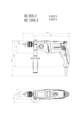 Metabo BEV 1300-2 (600574000) DRILL
