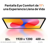 HUAWEI MatePad SE 4+128G with M Pencil Lite, Tablet, M-Pen Lite, Pantalla FullView de 11”, Superbatería de 7700 mAh, Kids Corner, Wi-Fi/Bluetooth-Gris
