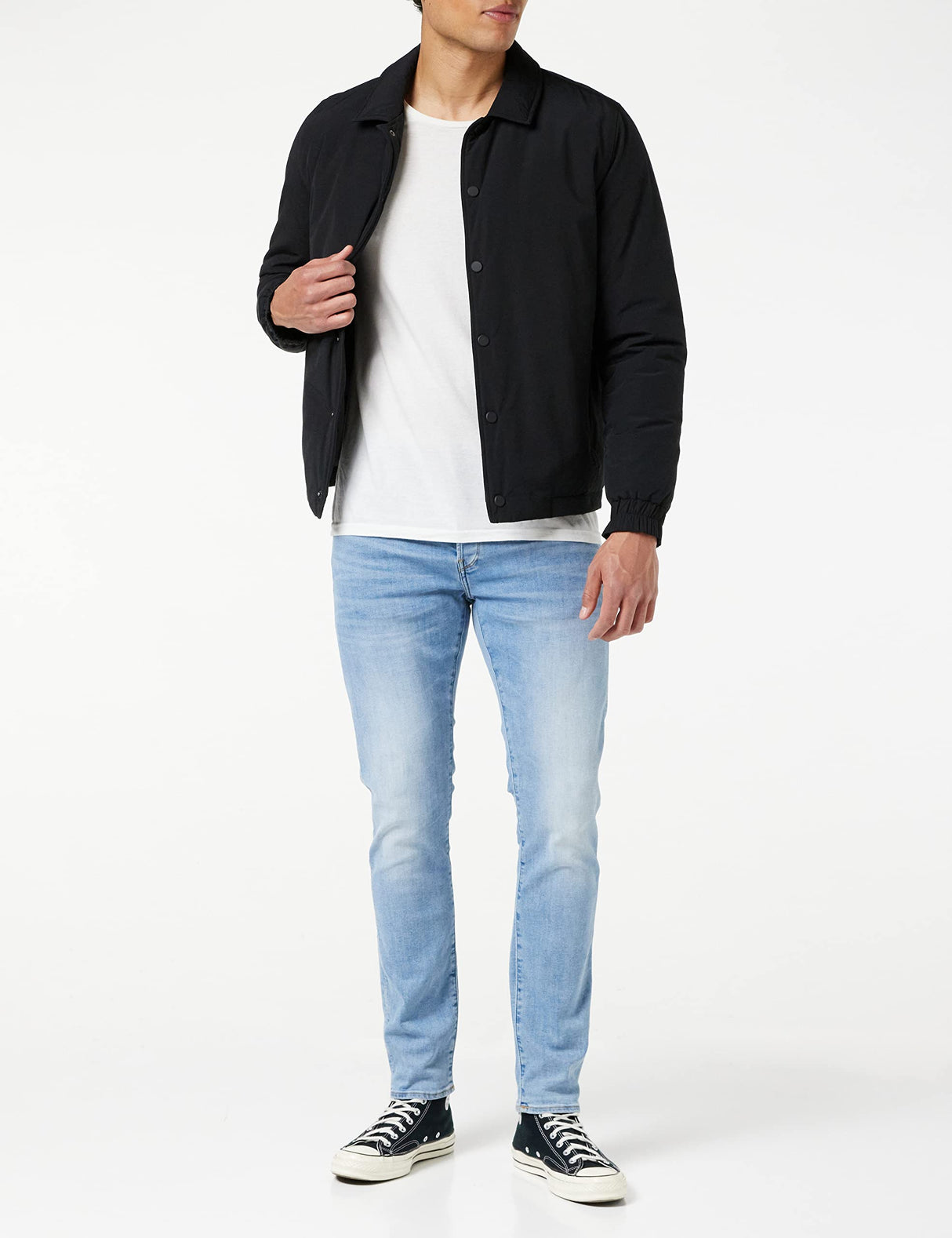 G-STAR 3301 Slim Jeans Vaqueros, Azul (Lt Indigo Aged 51001-8968-8436), 33W / 34L Hombre