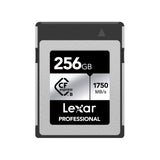 Lexar Professional Silver Series 256GB Tarjeta CFexpress Tipo B, Tarjeta CFe Lectura de hasta 1750 MB/s, Adopta PCIe Gen3x2, Tarjeta de Memoria CF Compatible con DSLR, cámara XQD (LCXEXSL256G-RNENG)