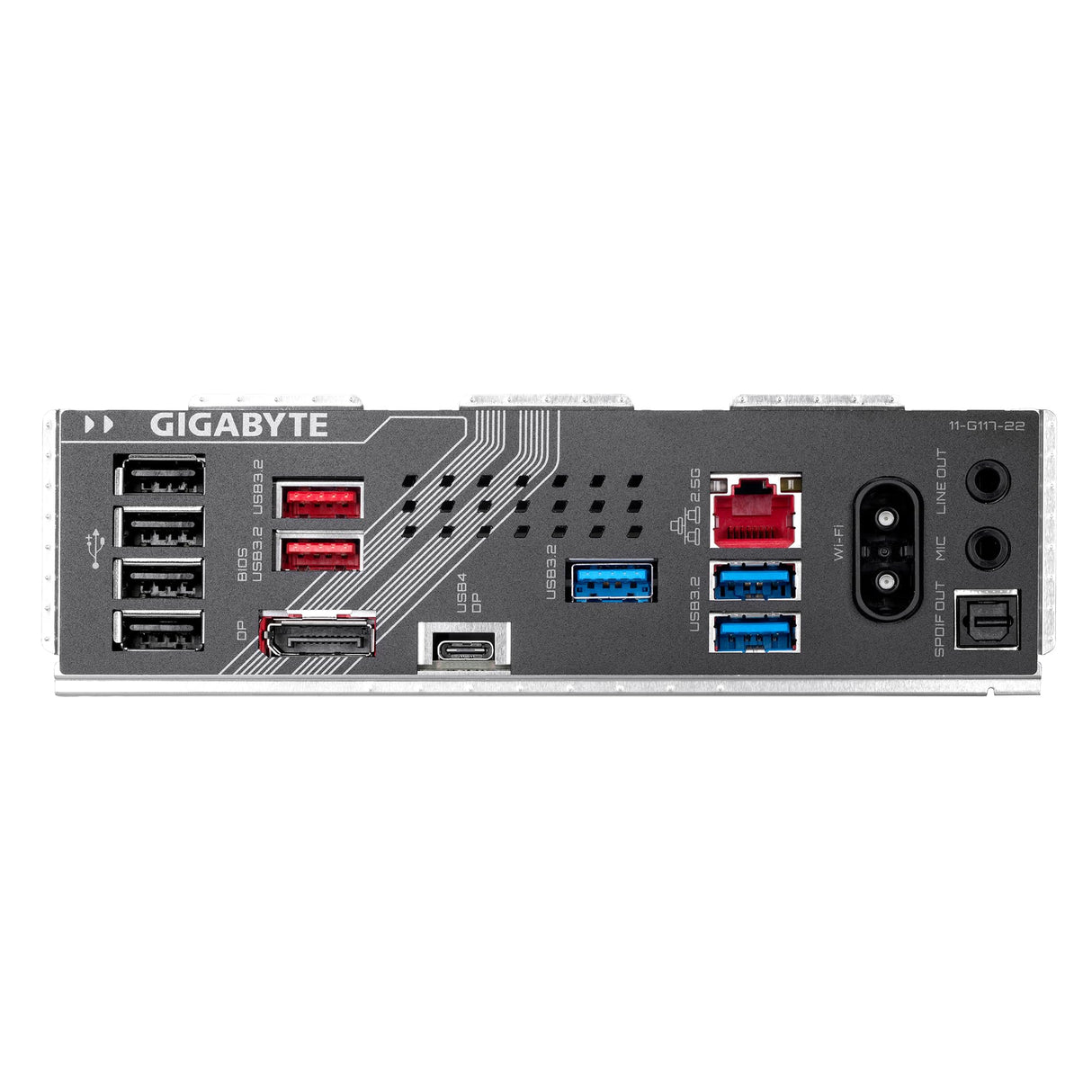 GIGABYTE Placa base Z890 GAMING X WIFI7 - Compatible con procesadores Intel Core Ultra (Serie 2), 16+1+2 fases VRM, hasta 8800MHz DDR5 (OC), 1xPCIe 5.0 + 3xPCIe 4.0, Wi-Fi 7, LAN 2.5GbE, Thunderbolt 4