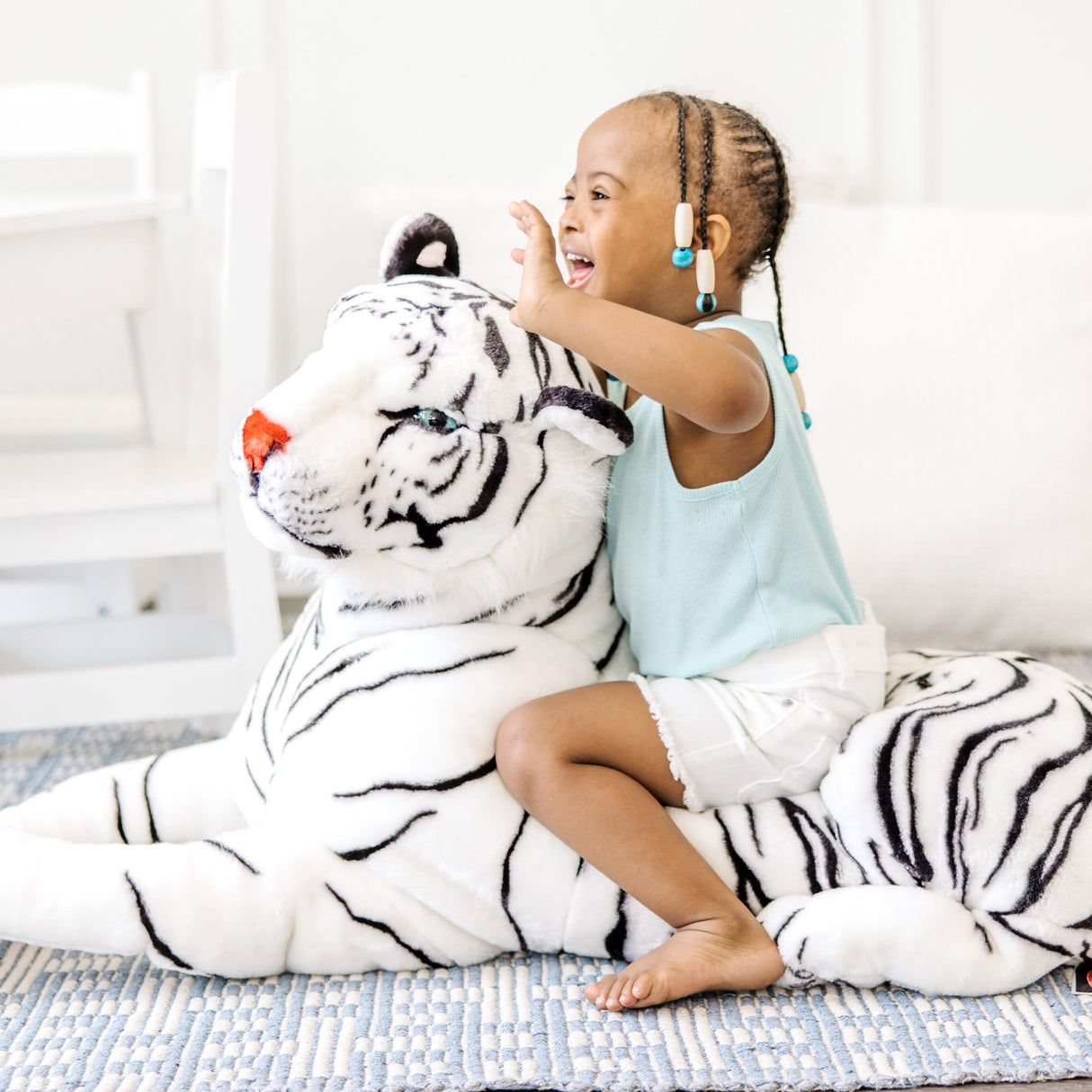Melissa & Doug White Tiger Giant Juguete de Pluche