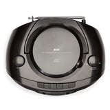 Aiwa BBTC-660DAB/BK: Radio Cassette Portátil con CD, Bluetooth y USB, Grabador de Cassettes, RDS, FM PLL, Dab+, Mando a Distancia, Color: Negro