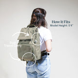 BREVITE The Runner Mochila, Verde, 18L US Unisex Adulto