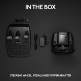 Logitech G G29 Driving Force Racing Wheel and Floor Pedals, Enchufe británico - Negro